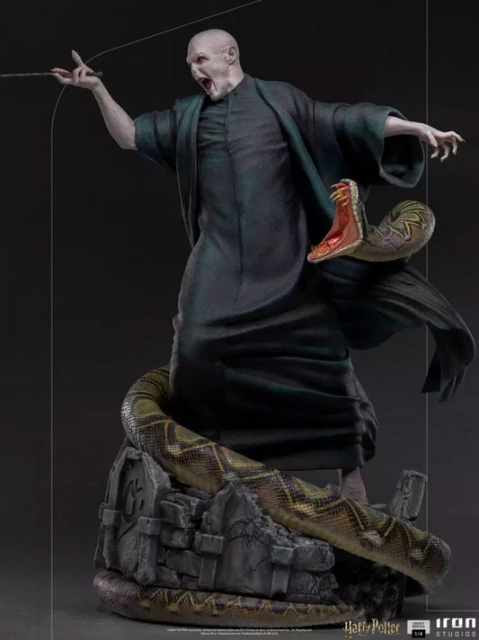 Statuette Voldemort & Nagini - Harry Potter