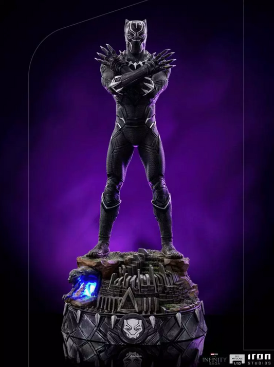 Statuette Infinity War Art Scale - Black Panther Deluxe
