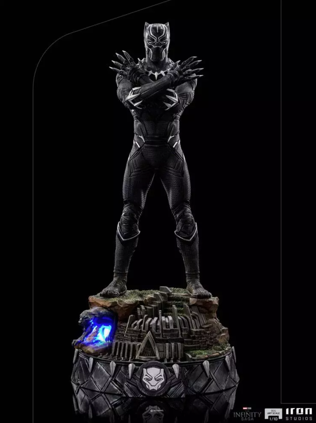 Statuette Infinity War Art Scale - Black Panther Deluxe