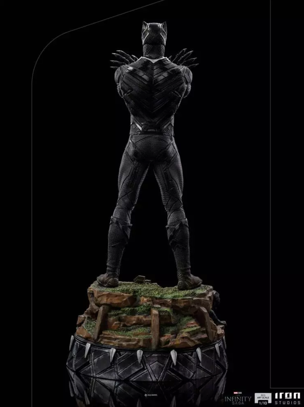 Statuette Infinity War Art Scale - Black Panther Deluxe