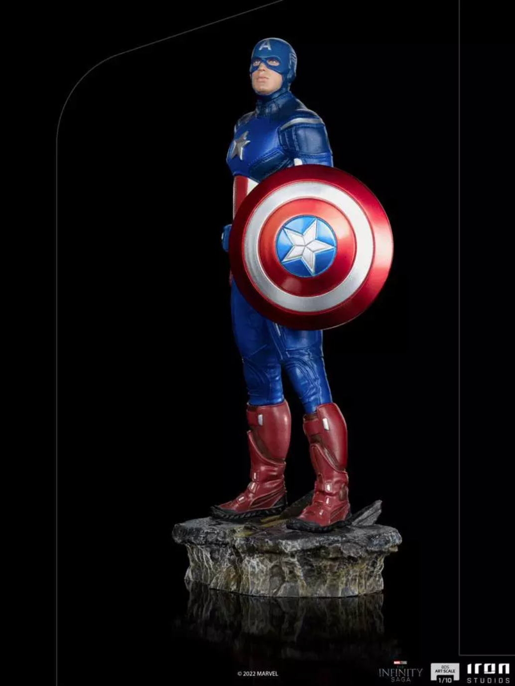 Statuette Infinity War Art Scale - Captain America