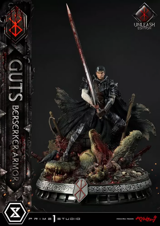 Statue Life Scale Guts Berserker Armor Unleash Edition - Berserk