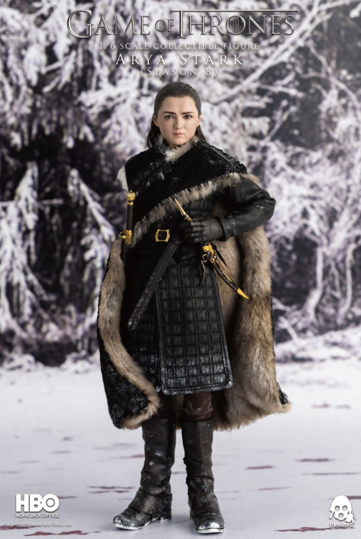Figurine Arya Stark Saison 8 - Game Of Thrones