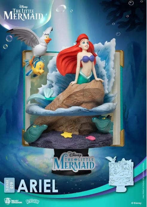 Diorama Disney Story Book - Ariel