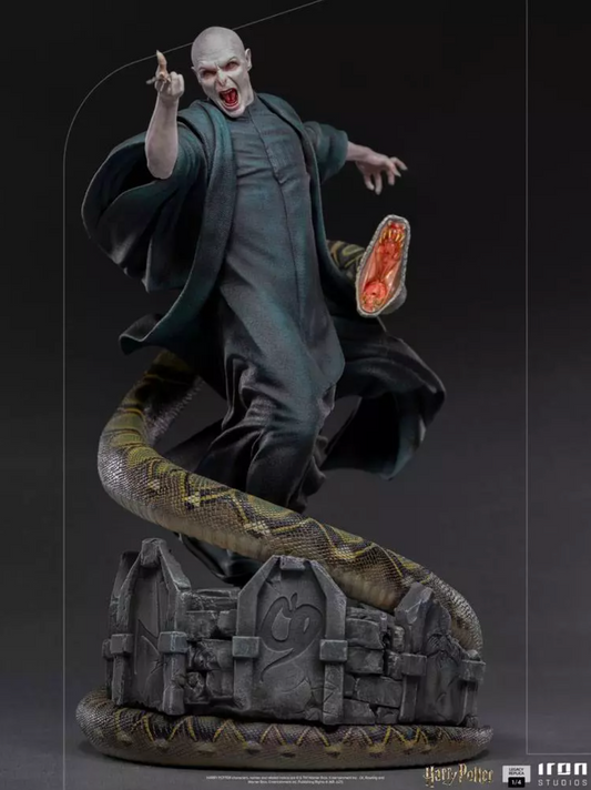 Statuette Voldemort & Nagini - Harry Potter