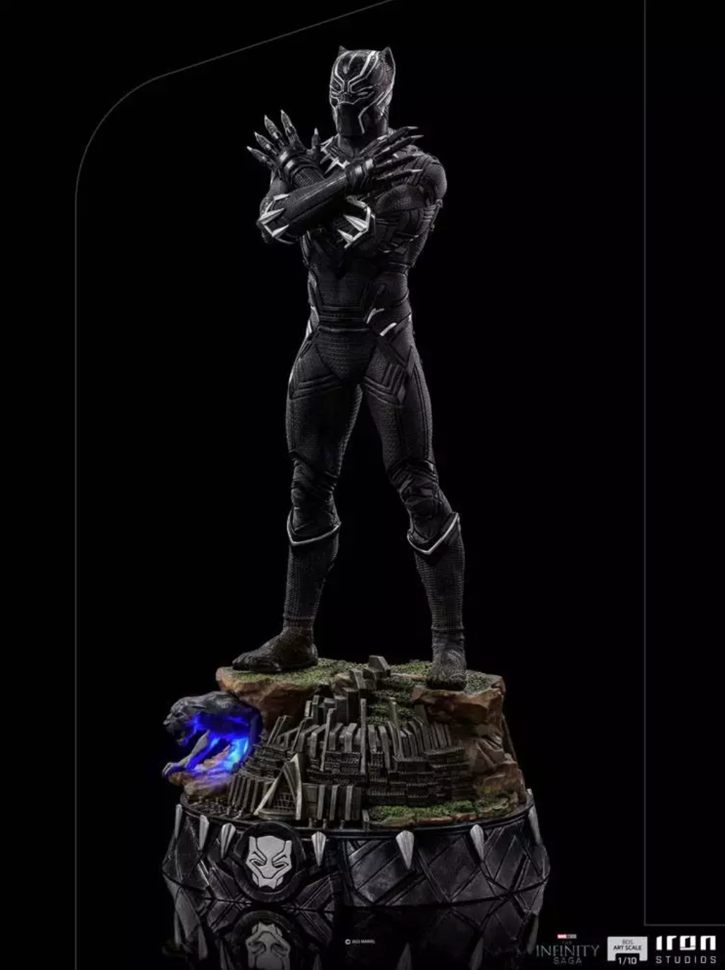 Statuette Infinity War Art Scale - Black Panther Deluxe
