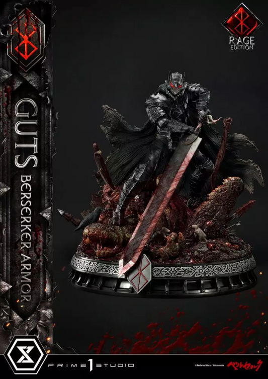 Statue Life Scale Guts Berserker Armor Rage Edition - Berserk