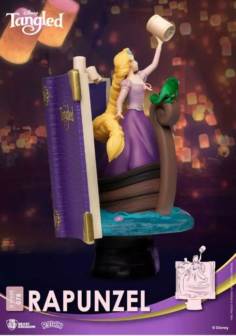 Diorama Disney Story Book - Raiponce