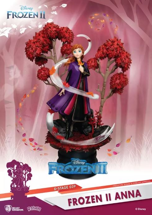 Diorama Disney La Reine des neiges - Anna
