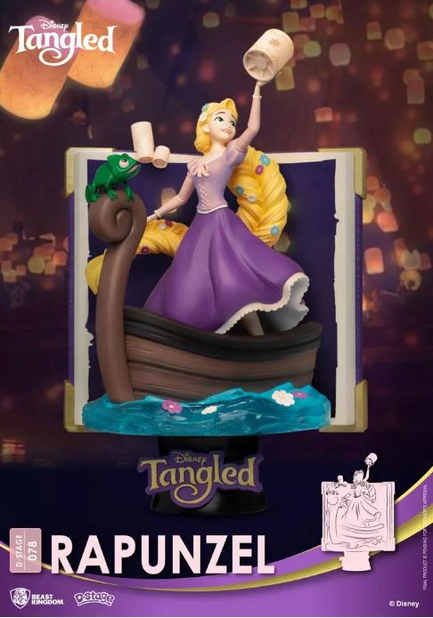 Diorama Disney Story Book - Raiponce
